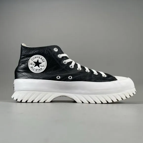 Men’s 11.5 Women’s 13.5 Converse Chuck Taylor All Star Lugged 2.0 Black Sneakers