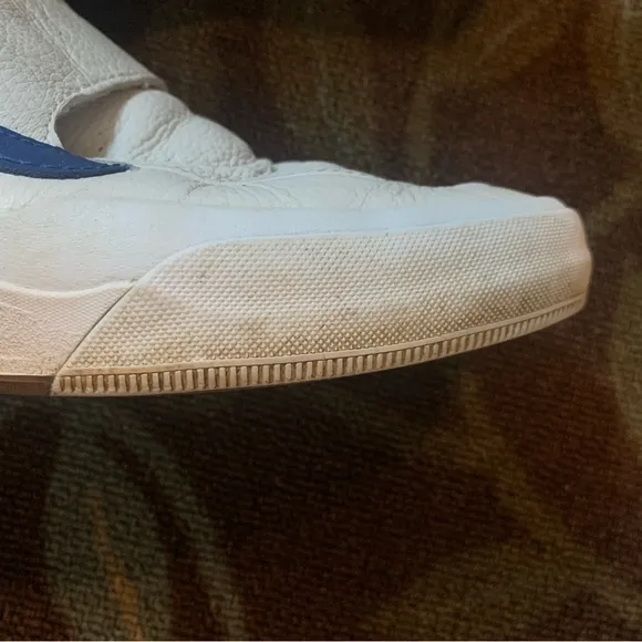 Mens 7.5 Vans Kyle Walker Pro 2 White and Blue Slip On  (Women’s size 9).