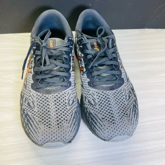 Men's Asics Gel DS Trainer 25 1011A675 Gray Gold Running Shoes Lace Up Sz 11
