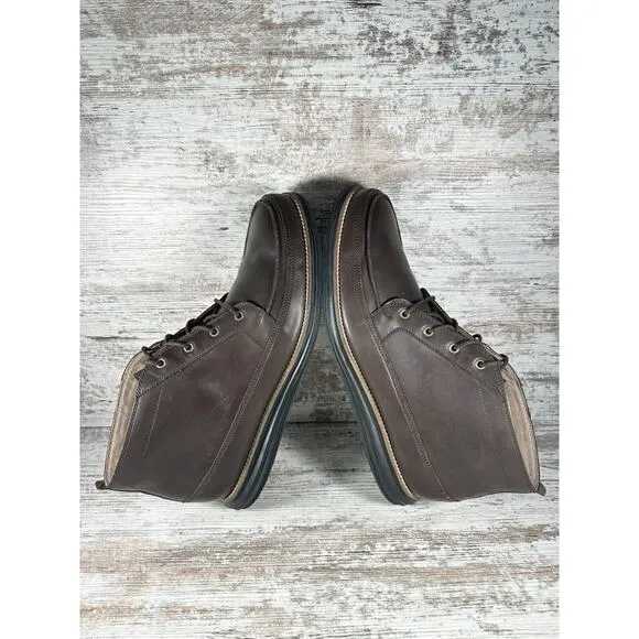 Men's Cole Haan Original Grand OS Moc II Brown Leather Chukka Boot Sz 13M EUC!