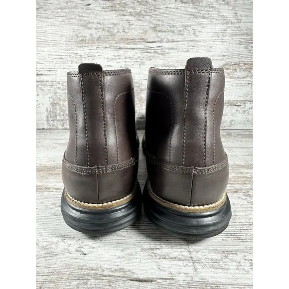 Men's Cole Haan Original Grand OS Moc II Brown Leather Chukka Boot Sz 13M EUC!