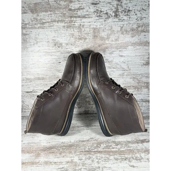 Men's Cole Haan Original Grand OS Moc II Brown Leather Chukka Boot Sz 13M EUC!