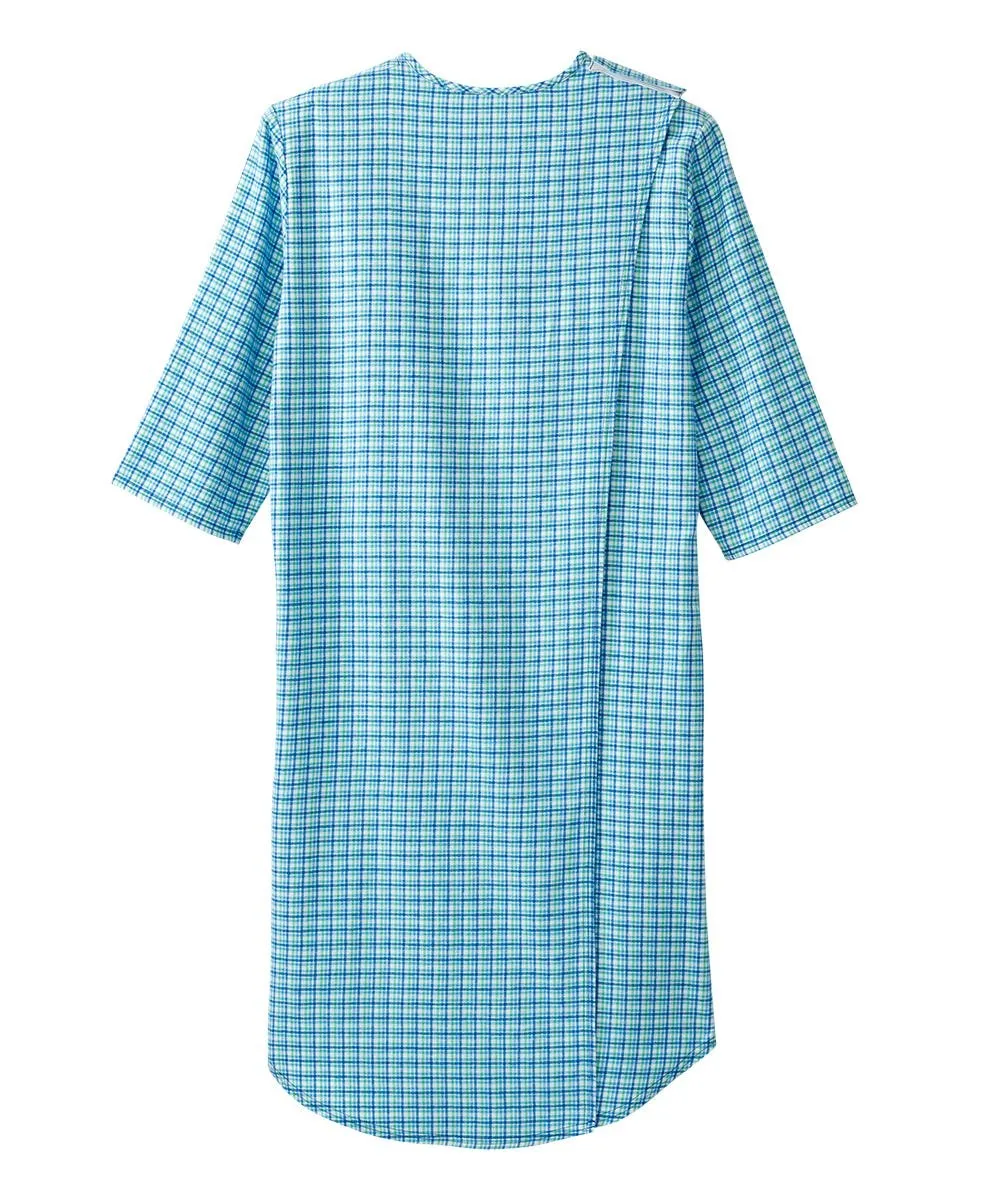 Men's Flannel Hospital & Home Care Gown