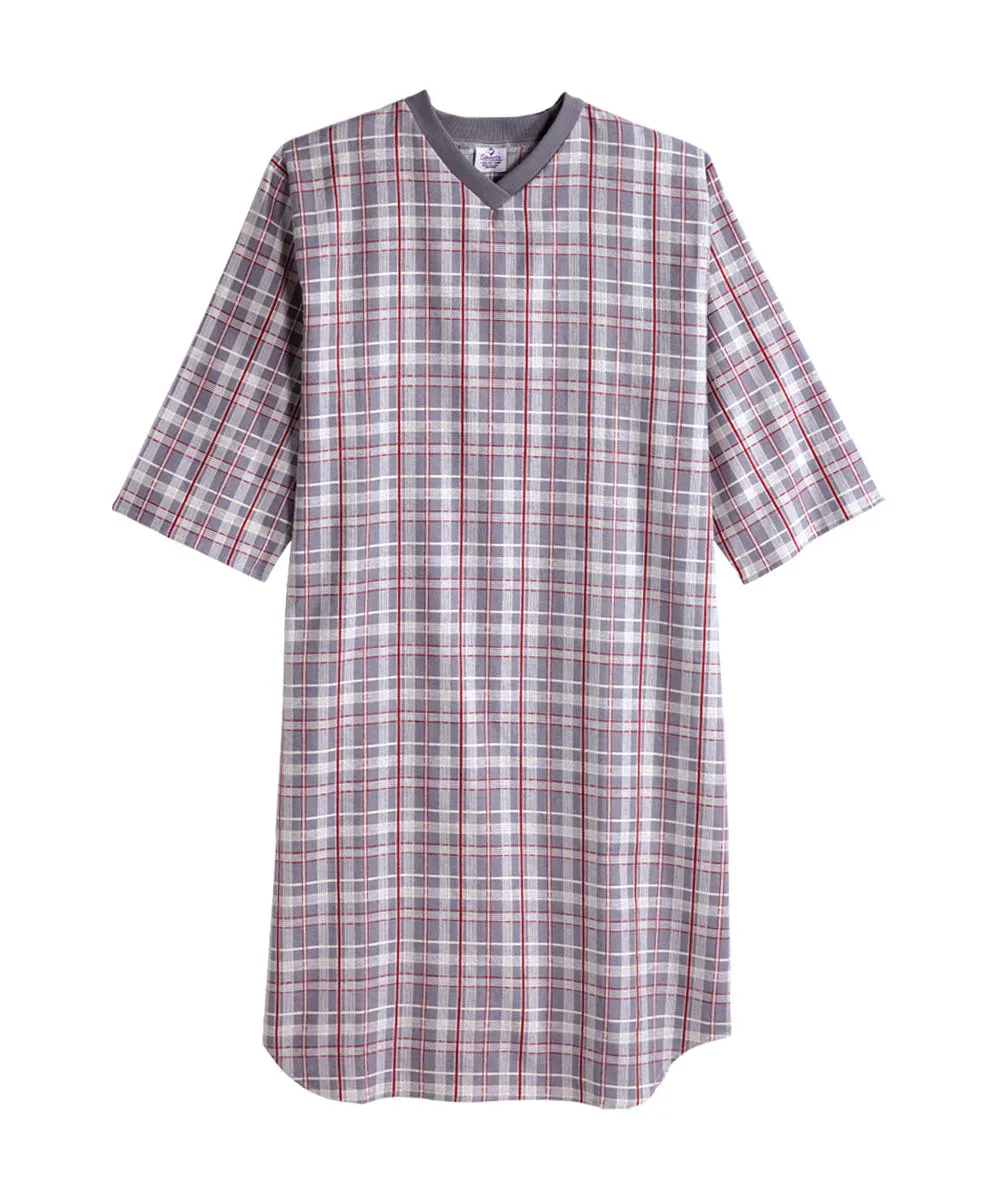 Men's Flannel Hospital & Home Care Gown