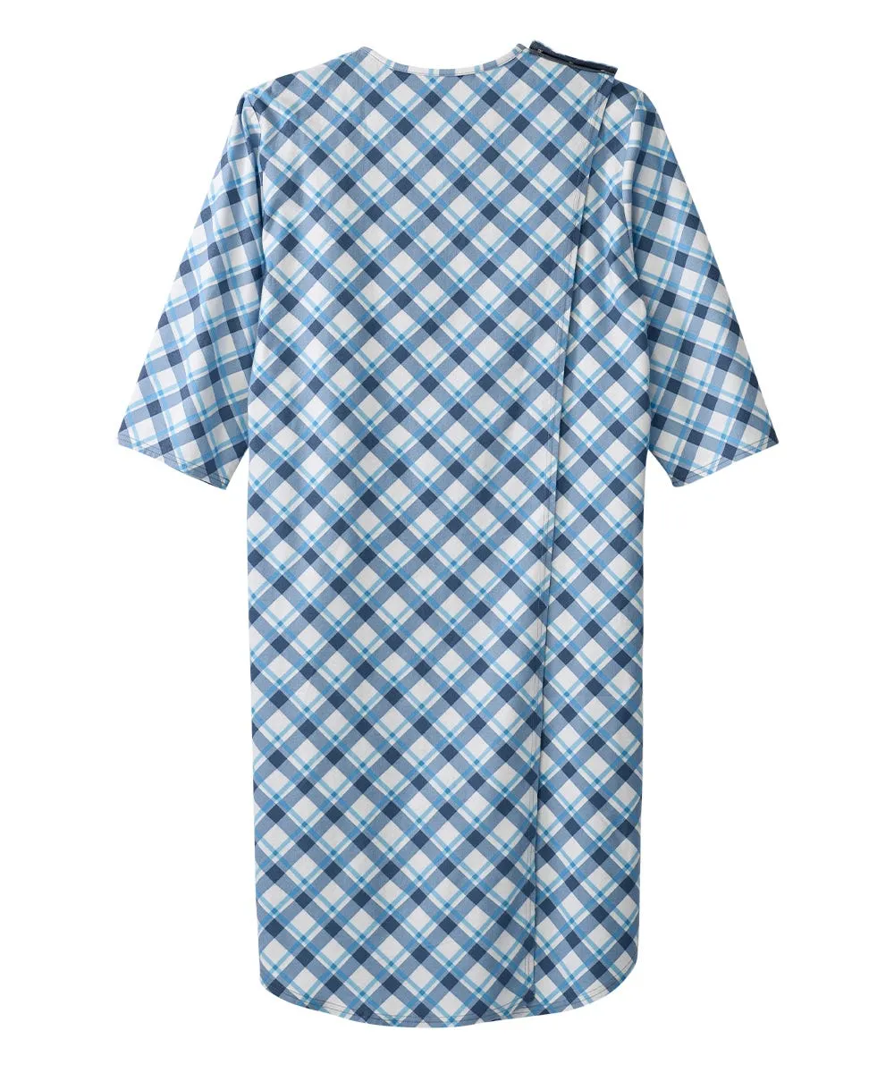 Men's Flannel Hospital & Home Care Gown