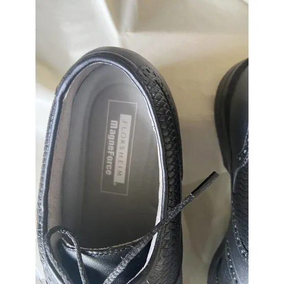 Mens‎ Glorsheim Magneforce, Champ Q Lok System, Black Golf Shoes SIze 9 1/2 M