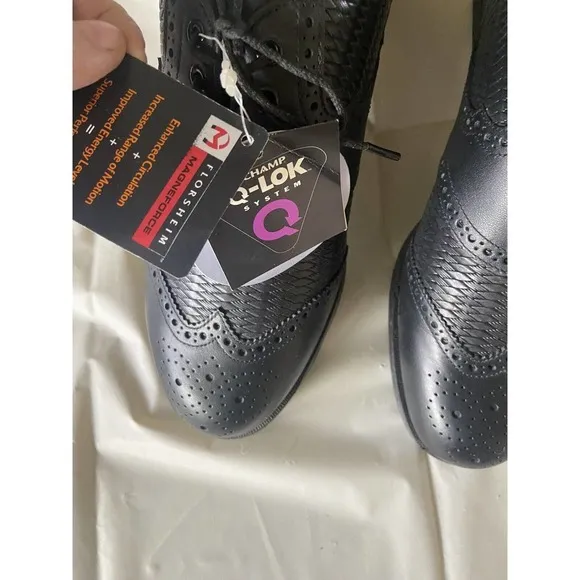 Mens‎ Glorsheim Magneforce, Champ Q Lok System, Black Golf Shoes SIze 9 1/2 M