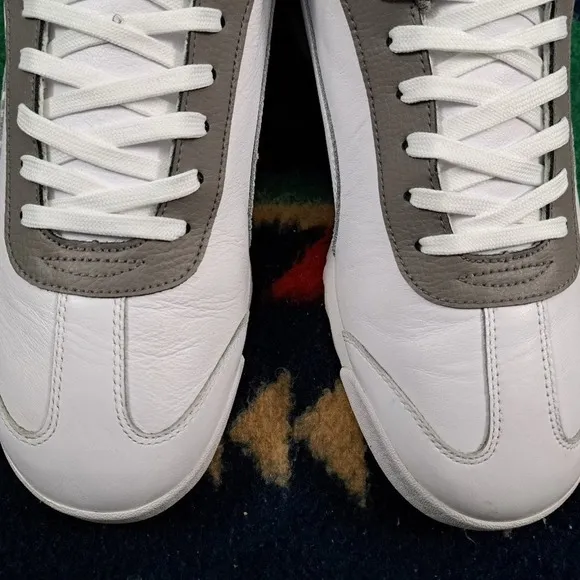 Men's Puma Roma Retro White/Red-Indigo Size 12 (371514 01)