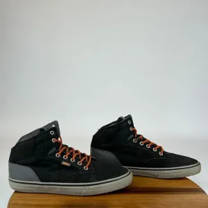 Mens Vans All Weather MTE Gray Leather Hi Top Lined‎ Shoes Sneakers 10.5 M GUC