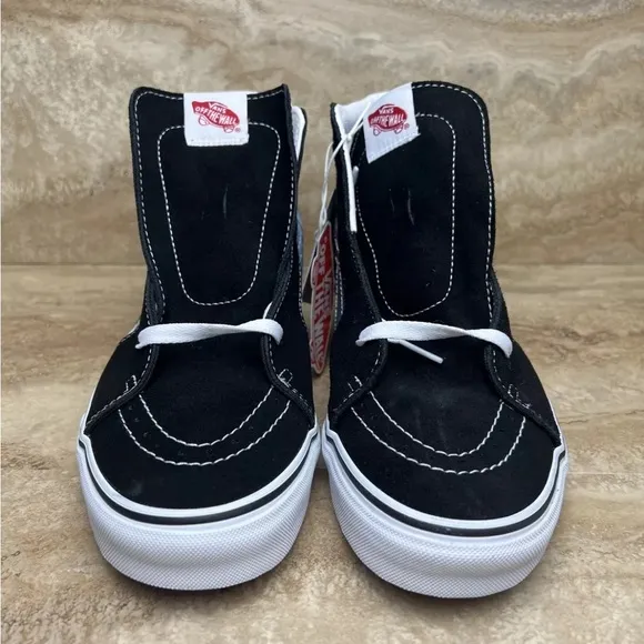 Mens Vans X MOCA Sk8-Hi Frances Stark Black Sneakers Limited-Edition 2021 Shoes