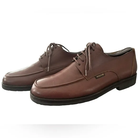MEPHISTO Men's Brown Leather Loafer Walking Dress Shoes Size 8.5 Like New!