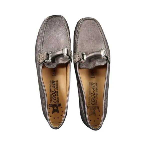 Mephisto Shoes Womens 6 Loafer Moccasin Slip On Leather Classic Comfort Natala