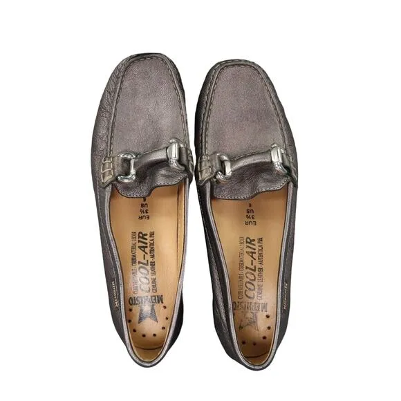 Mephisto Shoes Womens 6 Loafer Moccasin Slip On Leather Classic Comfort Natala