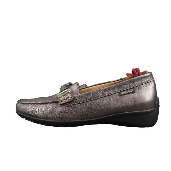 Mephisto Shoes Womens 6 Loafer Moccasin Slip On Leather Classic Comfort Natala
