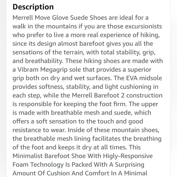 Merrell &quot;Move Glove Suede&quot; Barefoot Running Shoe Vibram Grey | Women's Size 6.5