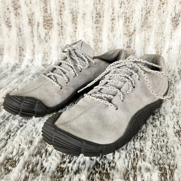 Merrell &quot;Move Glove Suede&quot; Barefoot Running Shoe Vibram Grey | Women's Size 6.5
