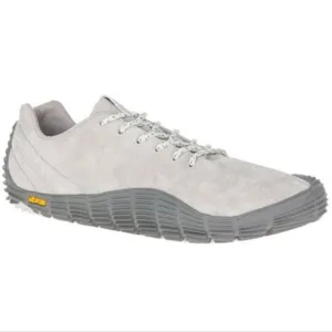 Merrell &quot;Move Glove Suede&quot; Barefoot Running Shoe Vibram Grey | Women's Size 6.5
