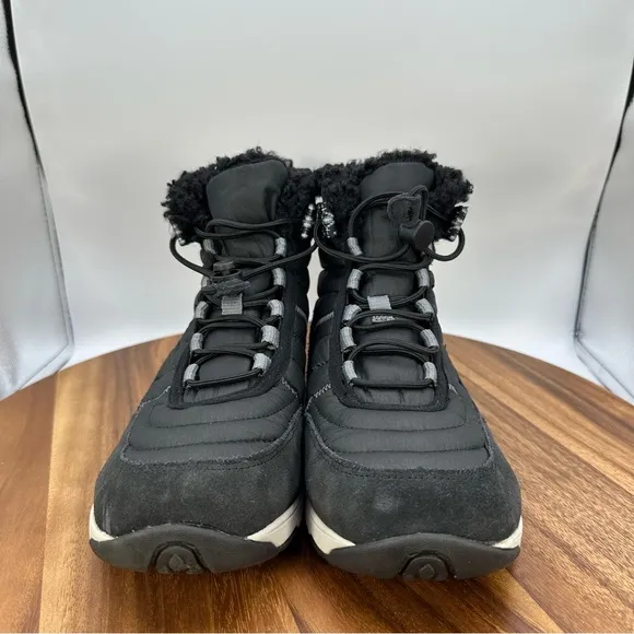 Merrell Approach Sport Mid Polar Waterproof Boots Black Gray Outdoor Women's 9.5
