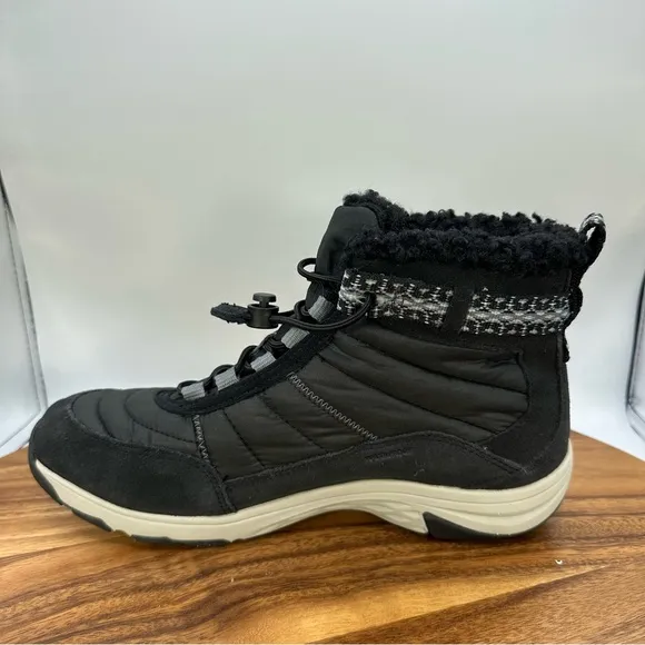 Merrell Approach Sport Mid Polar Waterproof Boots Black Gray Outdoor Women's 9.5