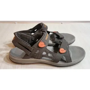 MERRELL Boulder Burnt Orange Men's Gray Sandals Size 11