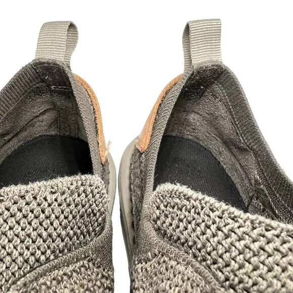 Merrell Gridway Moccasin Shoes Boulder Knit Vibram Sole Tan Brown Mens Size 8