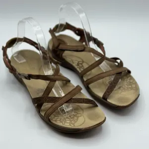 Merrell Jacardia Women's Brown Leather Sandals Size 10