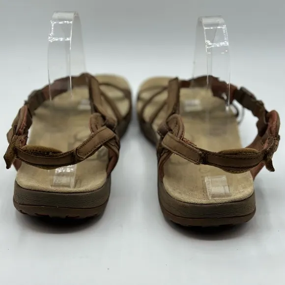Merrell Jacardia Women's Brown Leather Sandals Size 10