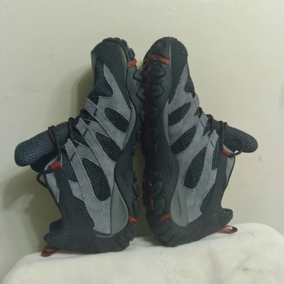 Merrell Men's Gray and Black Hiking Shoes J84279W Size 11 W