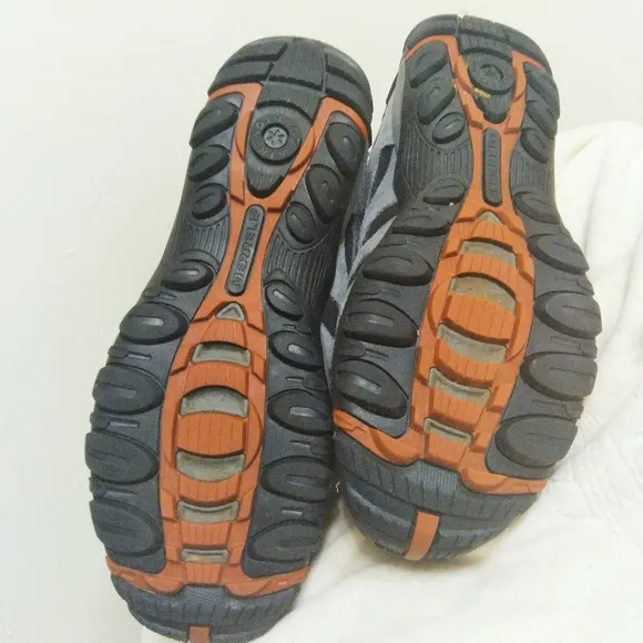 Merrell Men's Gray and Black Hiking Shoes J84279W Size 11 W