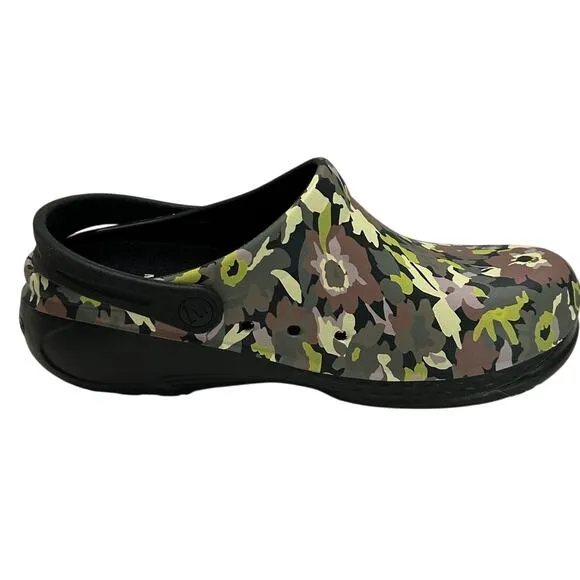 MERRELL New Pro Comfort Base Nursing Floral Camo Clogs Size M6 / W8