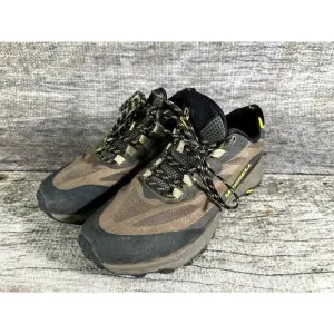 Merrell Mens Moab Speed J067087 Brown Black Hiking Trail Shoes Sneakers Size 8