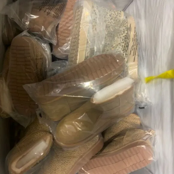Mystery Box Women’s Shoes Size 7-11 – 4-6 Pairs – New &amp; Open box– All Seasons