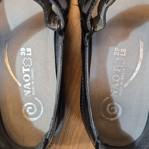 Naot Kirei Black Mary Jane Shoes