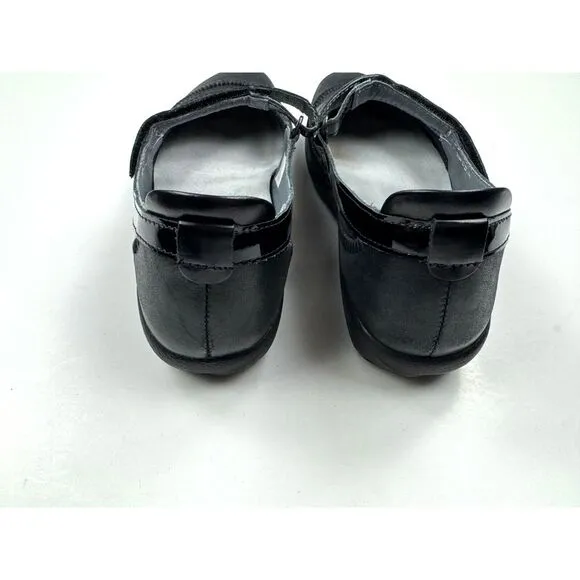 NAOT Kirei Mary Jane Flats Women 40 US 9 EUC Comfort Leather Walking Shoes Black
