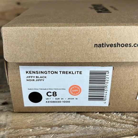 Native Kensington Treklite - Jiffy Black - C8 - New in box