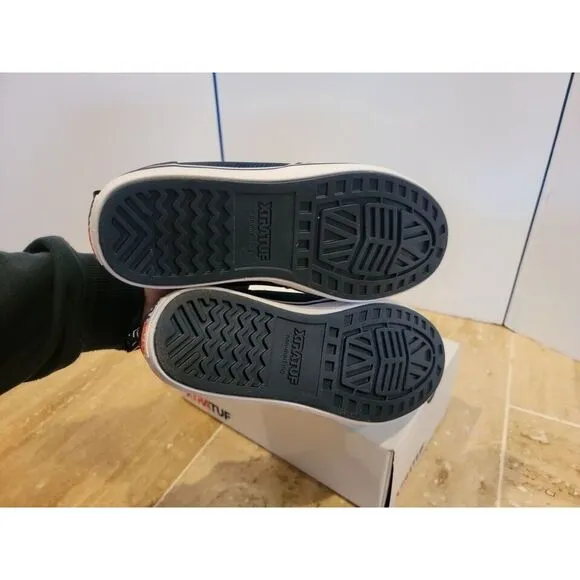 NEW 6.5 Men‎ / 8.5 Women Xtratuf Sharkbyte AM Slip On Shoes, Blue w/ box