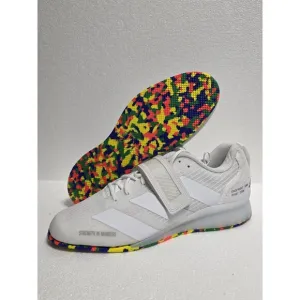 New Adidas Adipower Weightlifting 3 GYM Shoes IF0521 OFF White Men's Size 10.5