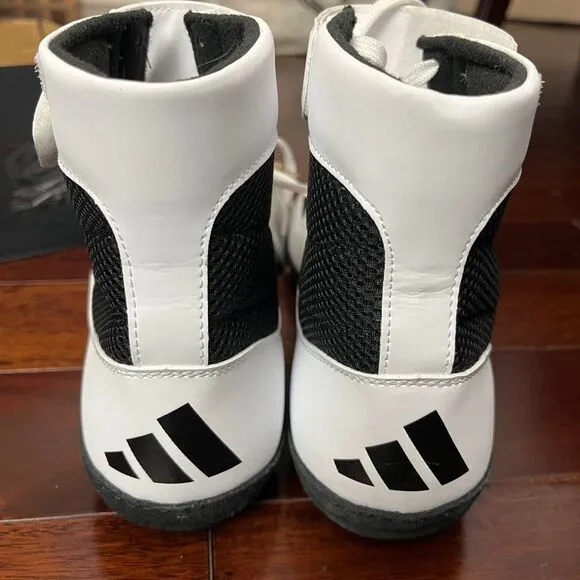NEW Adidas HP6866‎ Combat Speed 5 Red White Black Wrestling MMA Shoes Men's 11.5