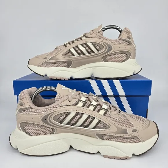 New Adidas Originals Ozmillen Beige Wonder White Orchid Women's Shoes Size 9