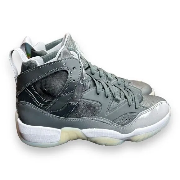 New Air Jordan Womans Jumpman Two Trey Black Cement Grey Size 11 DR9631-003