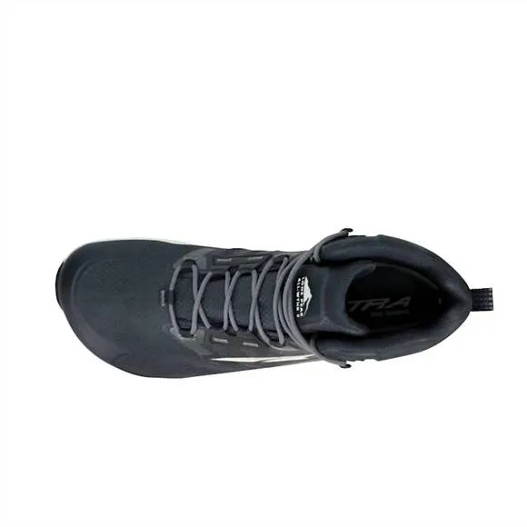 NEW ALTRA men's lone peak all weather mid 2 hiking shoes in black
