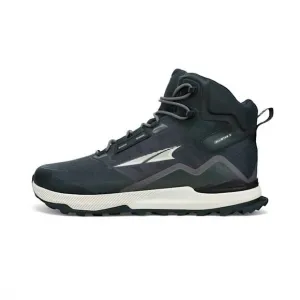 NEW ALTRA men's lone peak all weather mid 2 hiking shoes in black