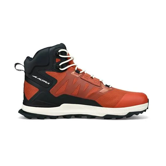 NEW ALTRA men's lone peak all weather mid 2 hiking shoes in dark clay