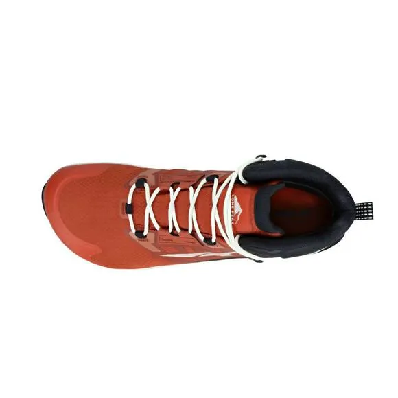 NEW ALTRA men's lone peak all weather mid 2 hiking shoes in dark clay