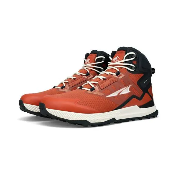 NEW ALTRA men's lone peak all weather mid 2 hiking shoes in dark clay