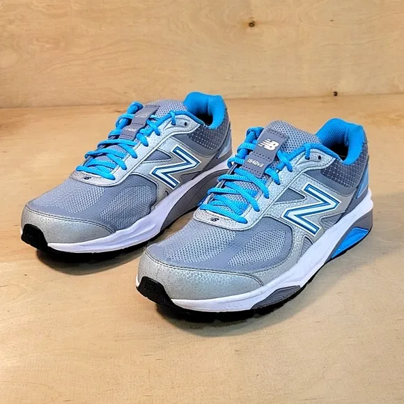 New Balance 1540v3 Encap Silver Blue Running Walking Shoes