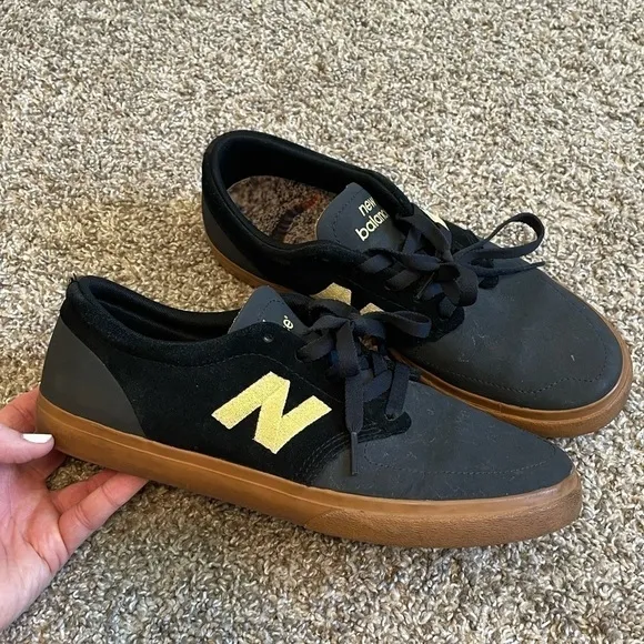 New balance 345 men’s shoes black nm345bgy size 9
