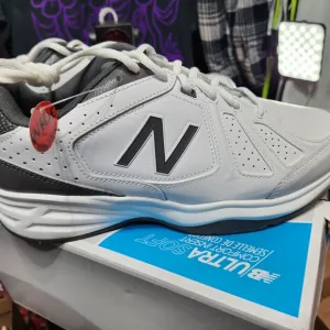 New Balance 409 Men's White and Black Sneakers