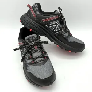 New Balance 410v6 Mens 9.5 D Black Gray Cushioning Comfort Running Trail Shoes