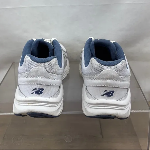 NEW BALANCE 496 V3 Comfort Ride Womens 8 D White Running Shoe Sneaker WW496WB3